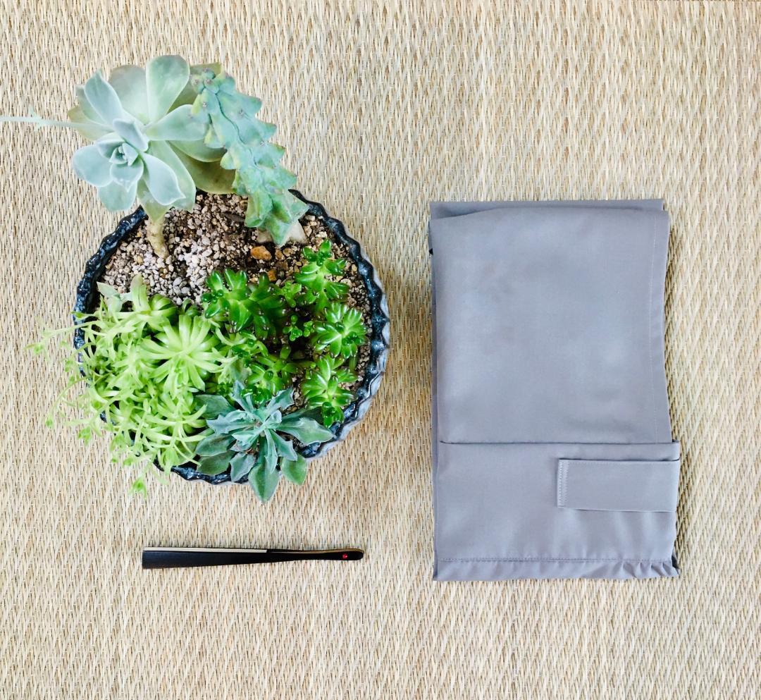 7-9号（S-M）】茶道稽古着 二部式 ツイル グレーカーキ - メルカリ