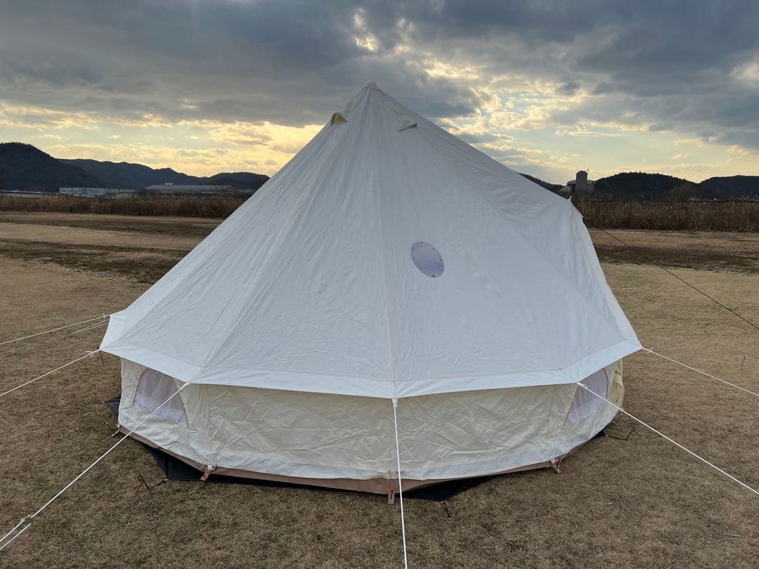 冬キャンセット‼︎ ベル型テントと薪ストーブのセットです。 - メルカリ