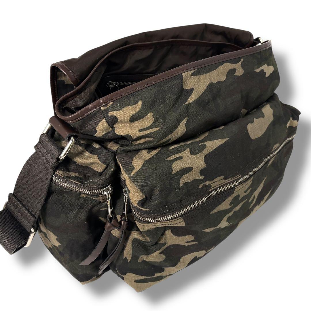極美品】ドルチェアンドガッパーナ DG メッセンジャー 迷彩 カモフラ