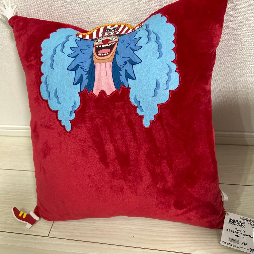 ワンピース バギー めちゃもふぐっとぬいぐるみ クッション - メルカリ