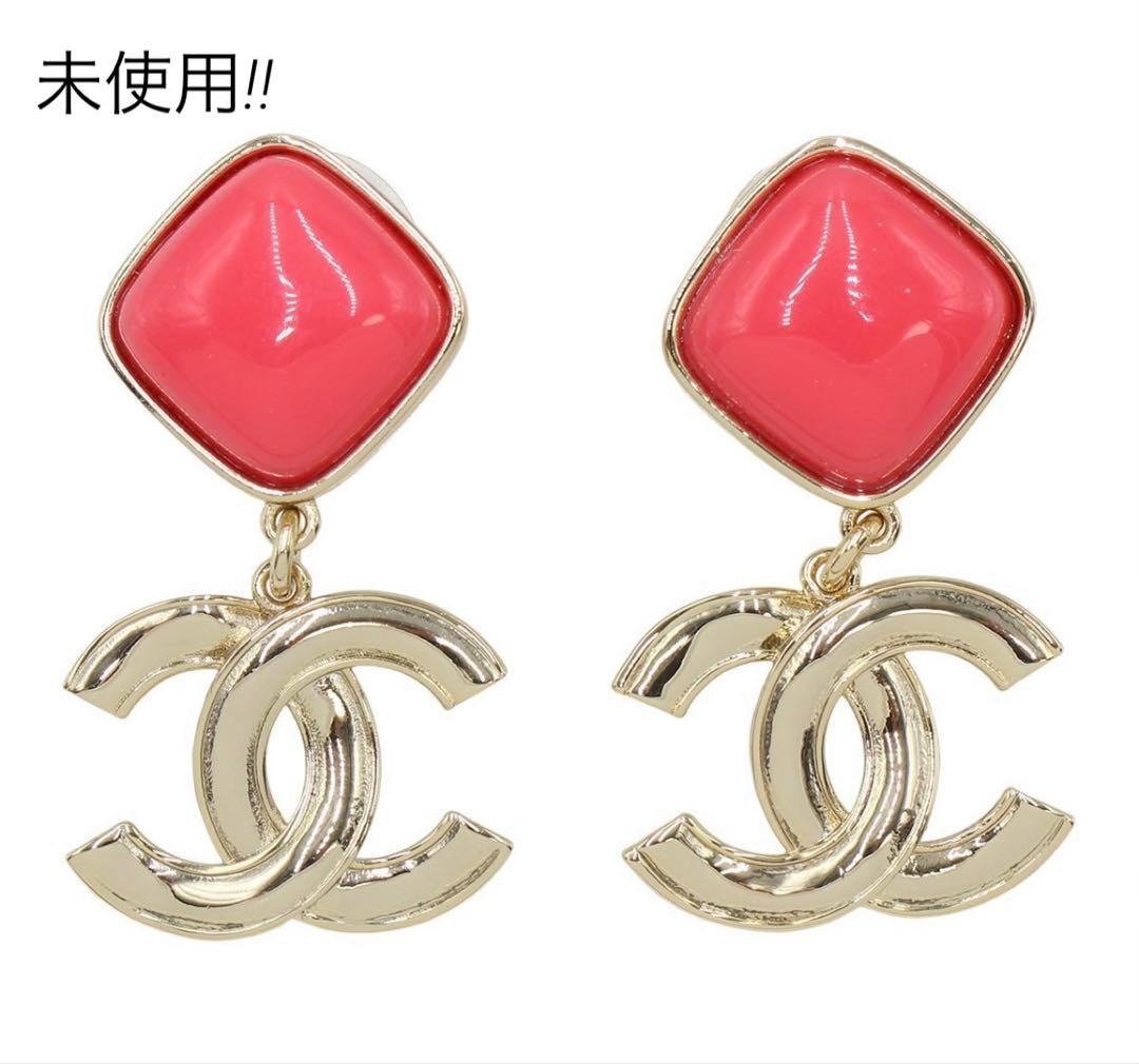 R2399 未使用 シャネル ココマーク×カラーストーン スイングピアス 楽天市場】【極美品】CHANEL シャネル ココマーク ラインストーン