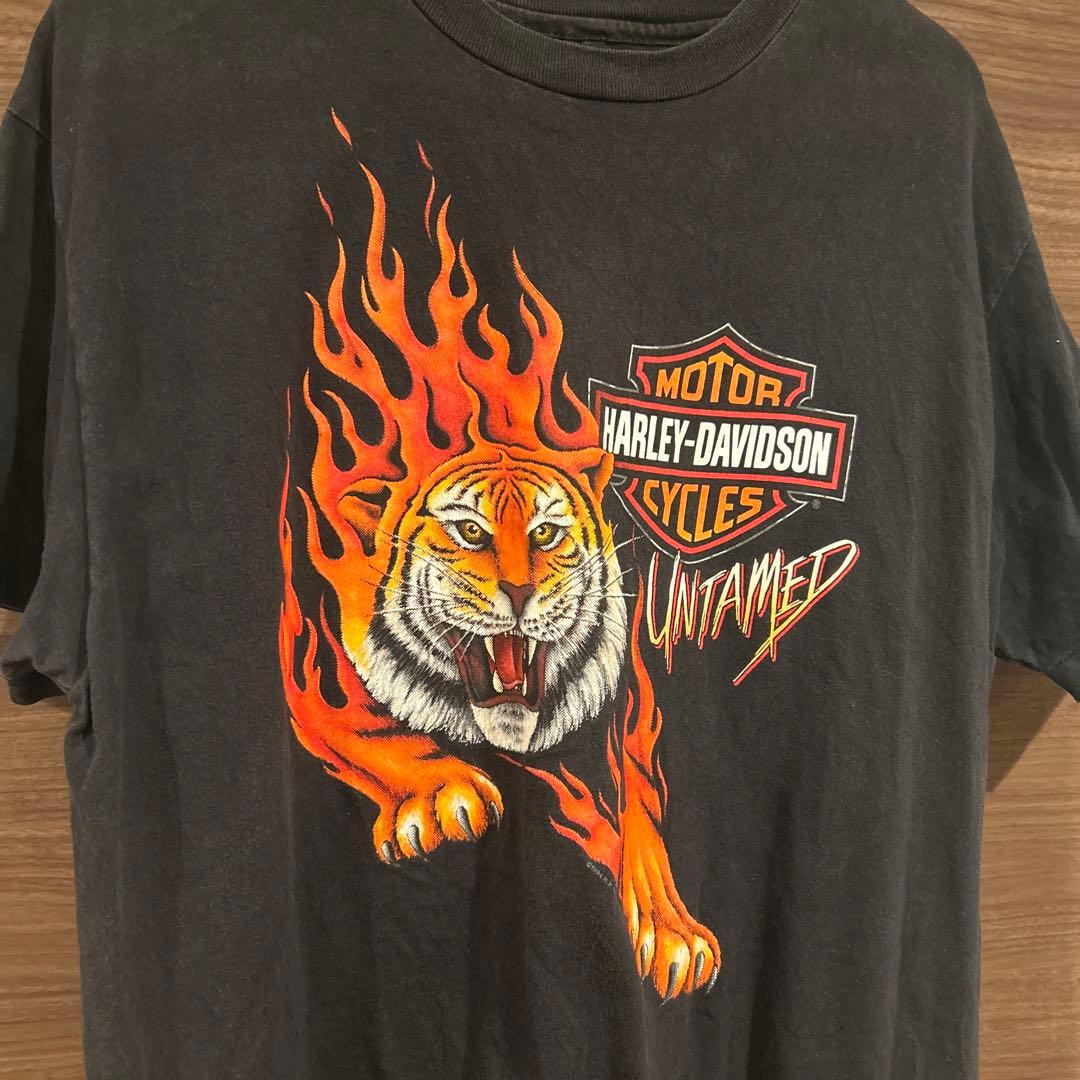 90s ハーレーダビッドソン タイガー 虎 フレイム ファイヤー - メルカリ