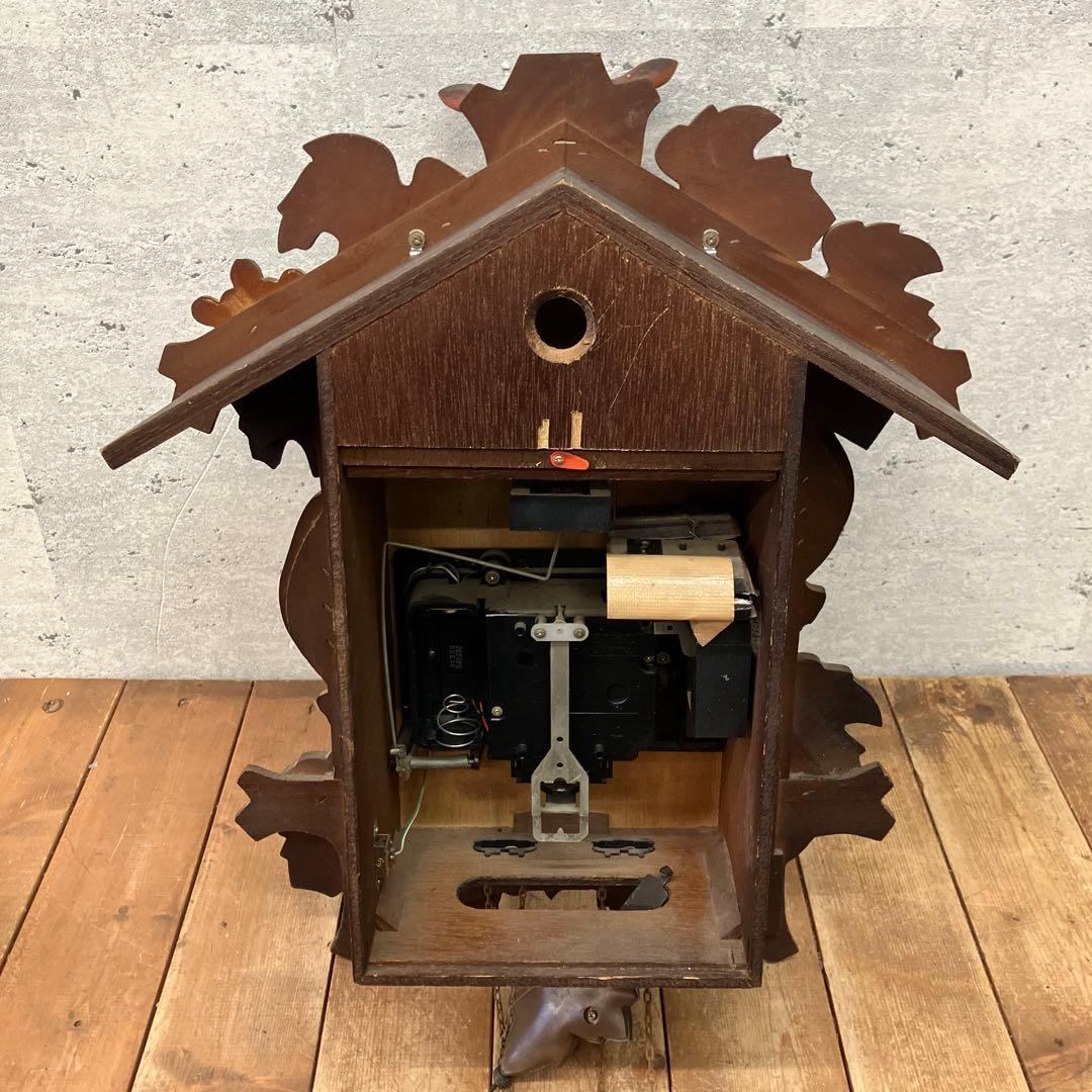 ジャンク品 セイコー クオーツ 鳩時計 カッコー時計 振り子時計 掛時計