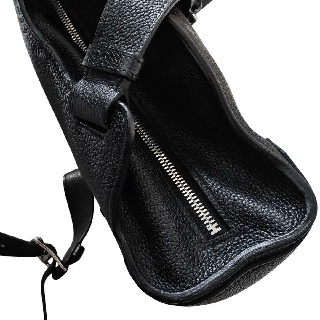 《美品・正規品》HERMES バックパック シティ 27 黒 ブラック
