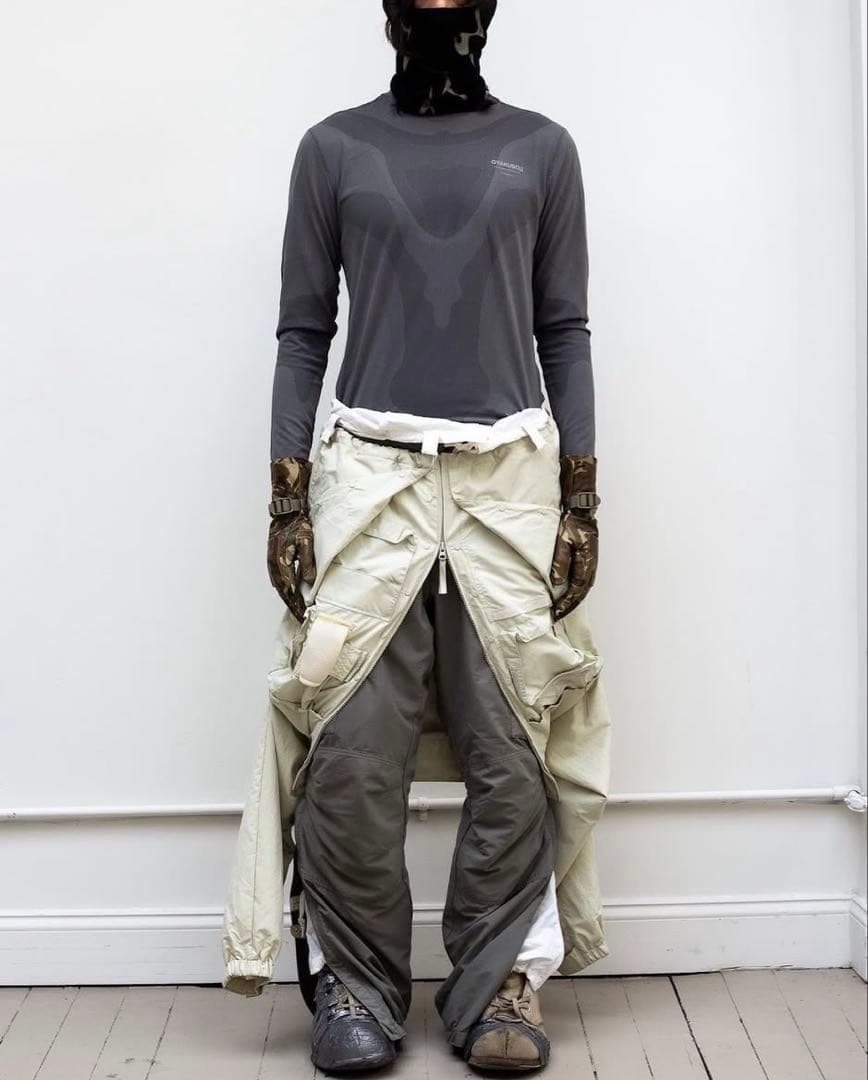 激レア！2015AW GYAKUSOU “SWEAT MAP” L/S TOP