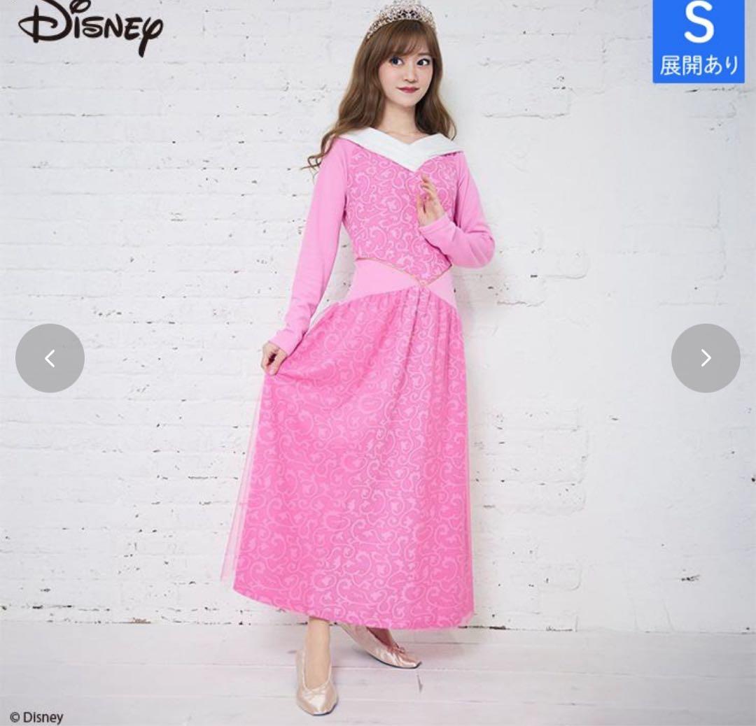 オーロラ姫 ルームウェア ちはる しまむら ディズニー ピンク L
