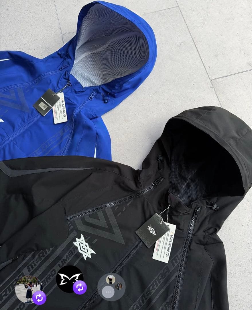 mertra×umbro ジャケット ブラック XS - メルカリ