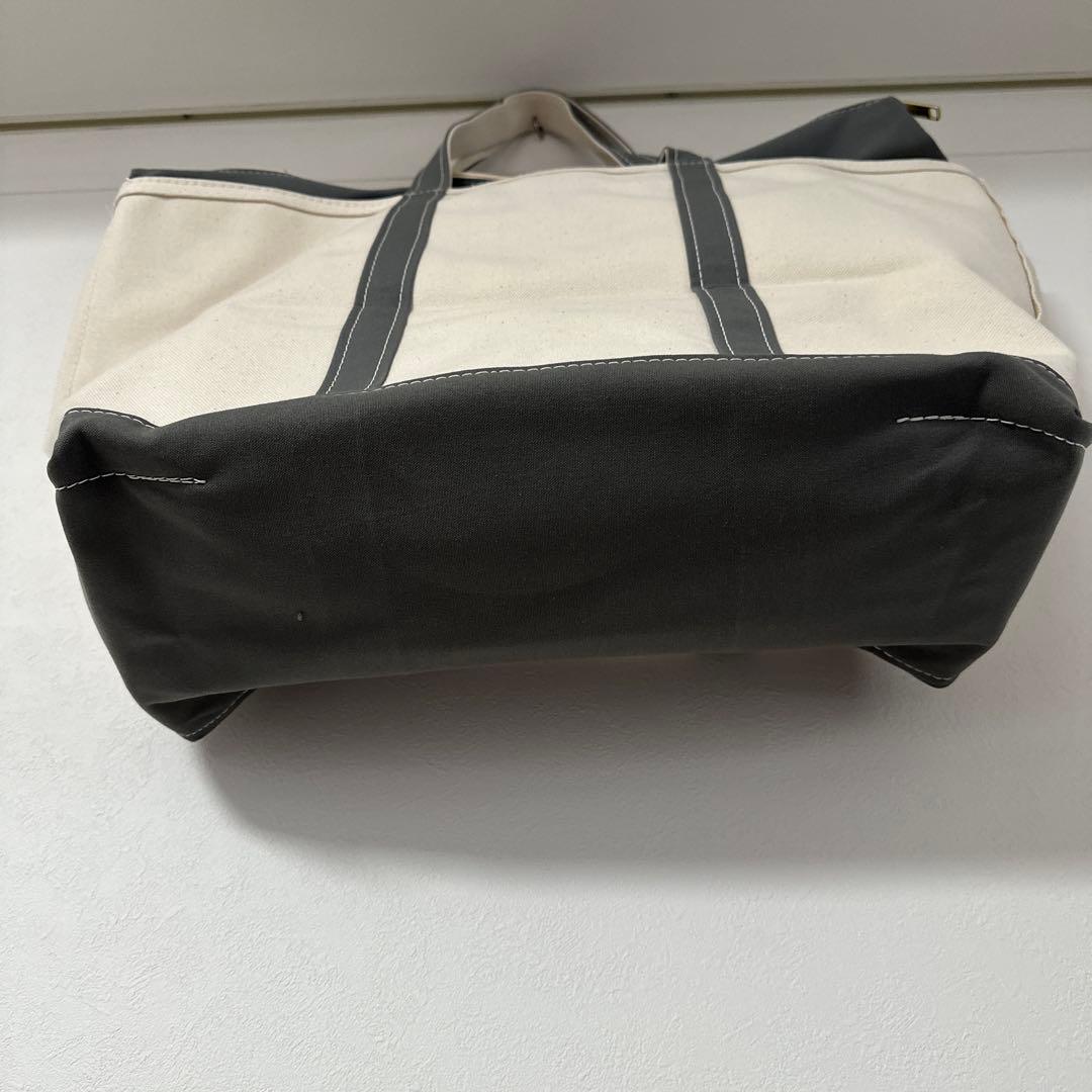 【L.L.Bean】USA製 ボートアンドトート ラージ グレー 新品未使用