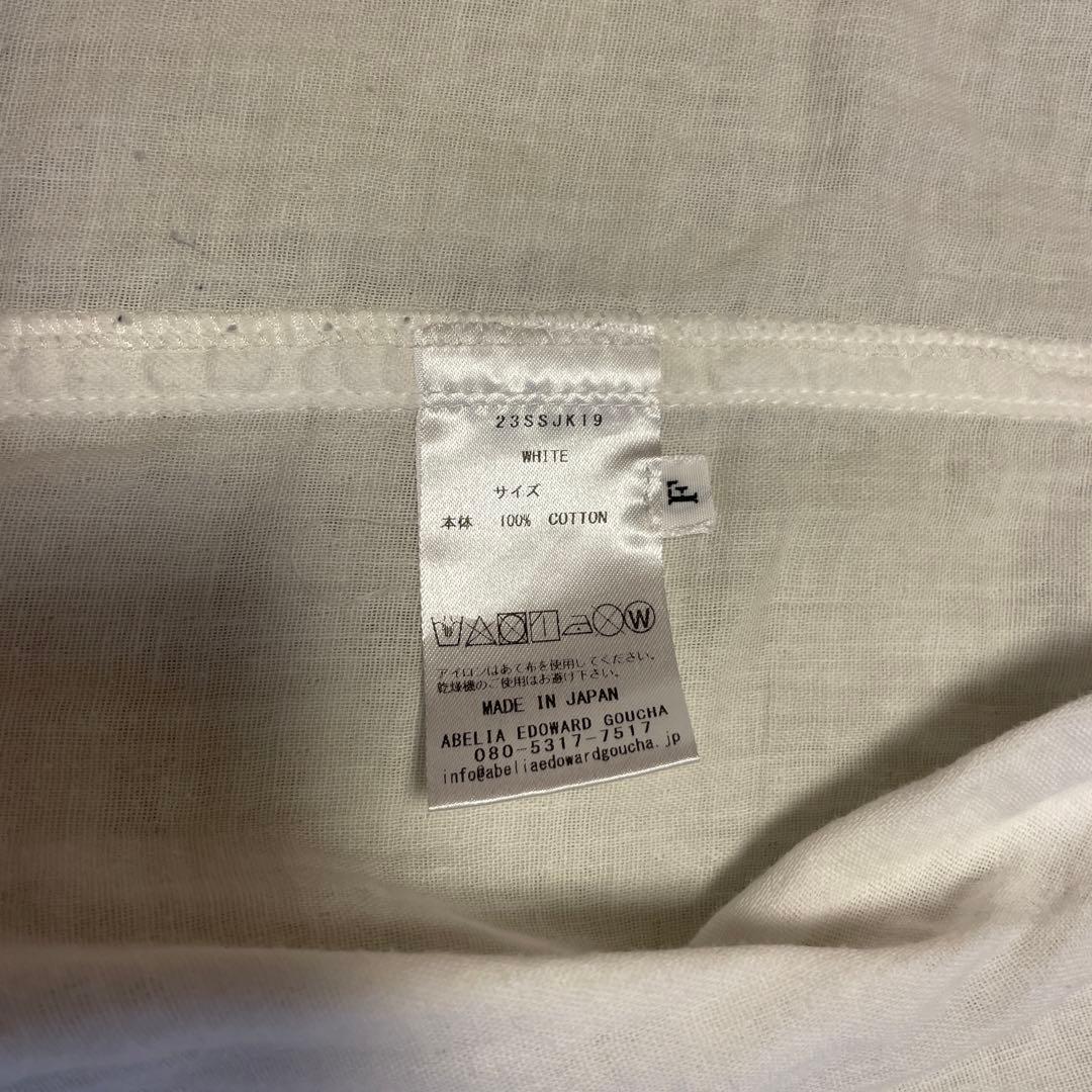 abelia edoward goucha Gaze shirt ガーゼシャツ