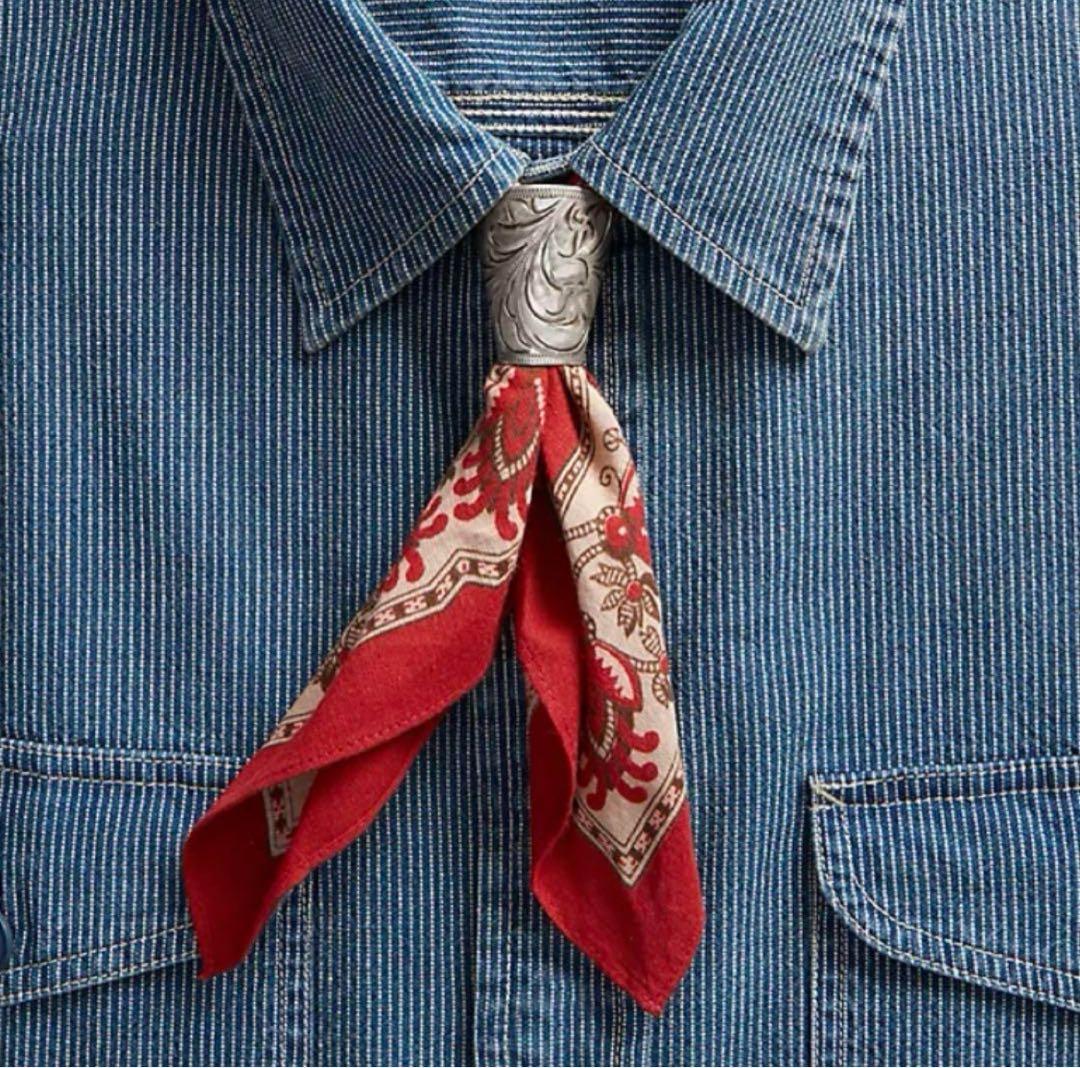 RRL エングレーブド バンダナスライダー スカーフリング - メルカリ