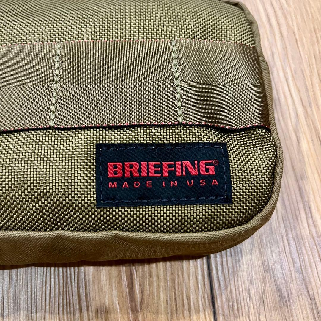 極美品・廃盤】ブリーフィング ONE ZIP POUCH アメリカ製 ポーチ
