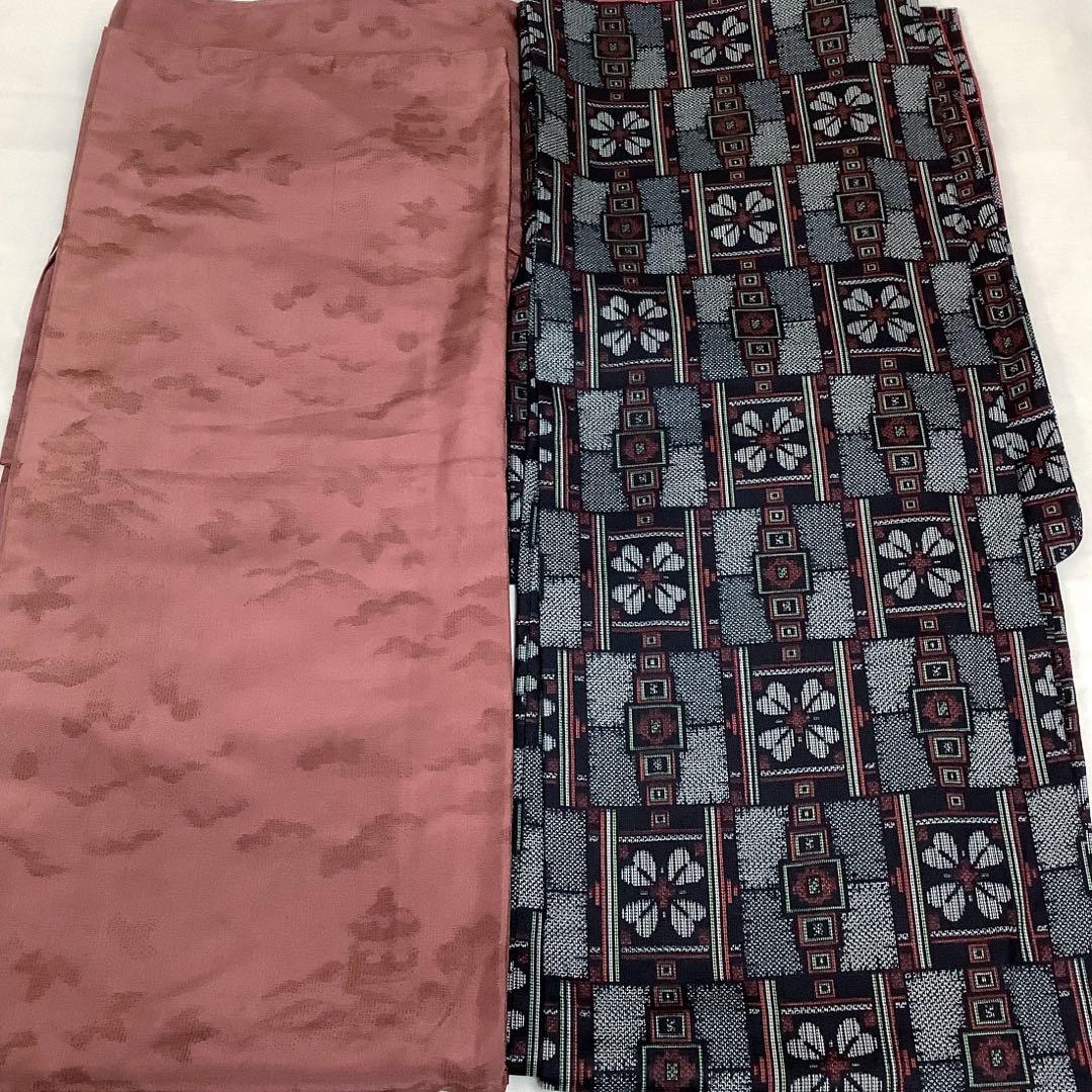 彦兵衛mini】お買得！7マルキ本場大島入り！正絹紬22点セット 1126-4