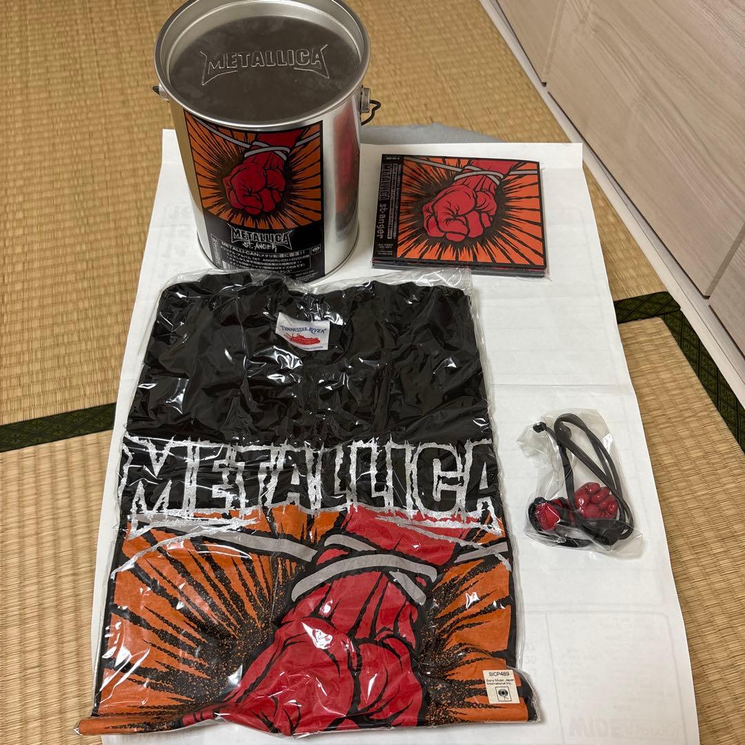 メタリカ/セイント・アンガー Tシャツ ネックレス メタリ缶 - メルカリ