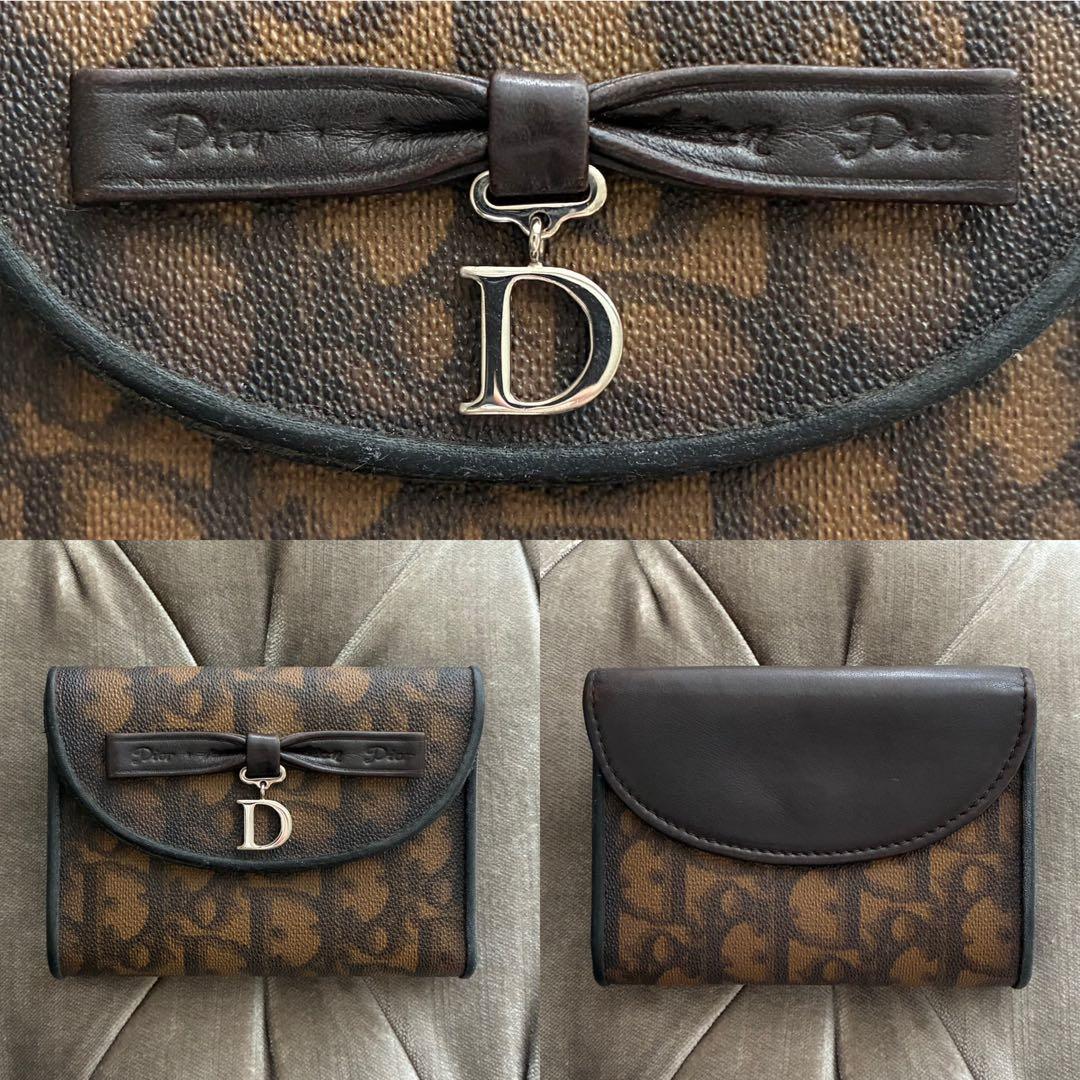 Christian Dior Vintage ❤︎ Romantic wallet - メルカリ