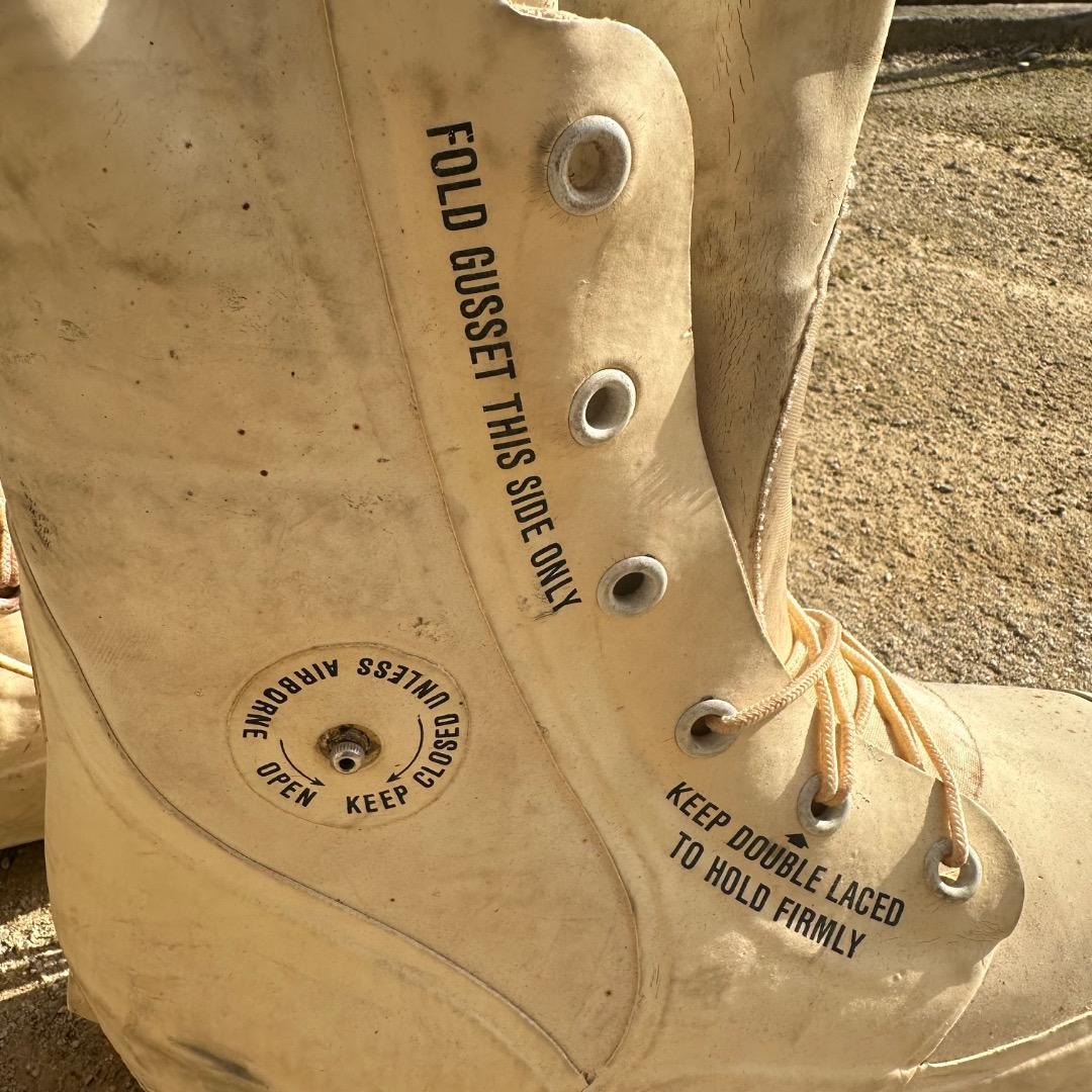 米軍 US.ARMY ミッキーブーツ バニーブーツ ラバーブーツ - メルカリ