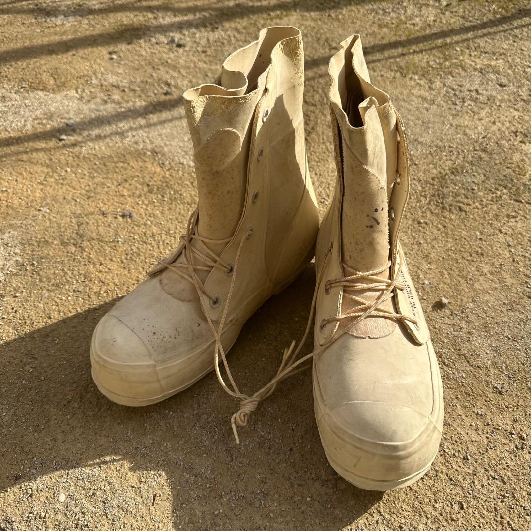 米軍 US.ARMY ミッキーブーツ バニーブーツ ラバーブーツ - メルカリ