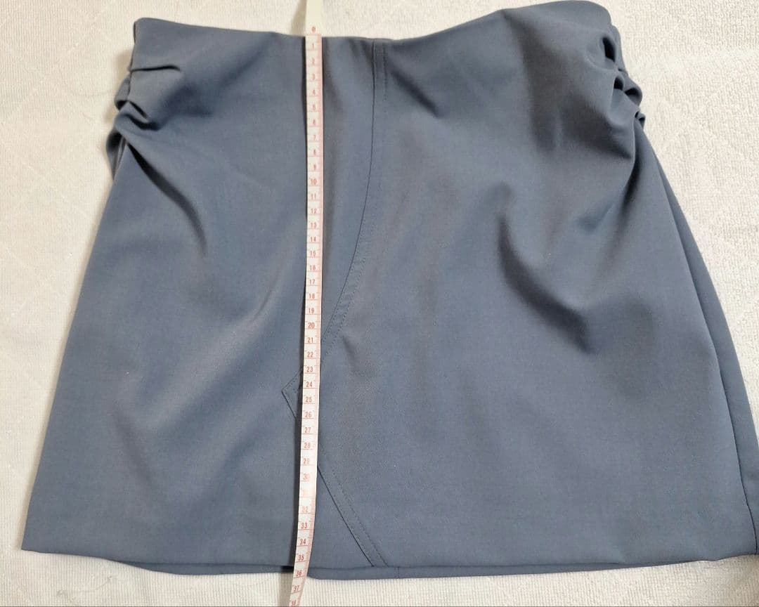 ZARA ブルーグレー クロップドジャケットセットアップ - メルカリ