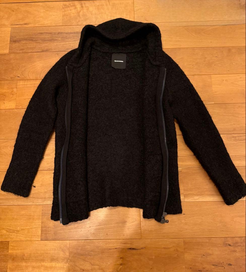 ripvanwinkle アルパカ混 ニットフーディー 色違い2点セット - メルカリ