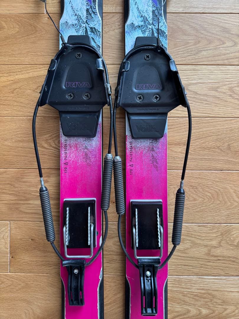 TUA エクスキャリバー 170 テレマーク RIVAケーブルバインデングィグ