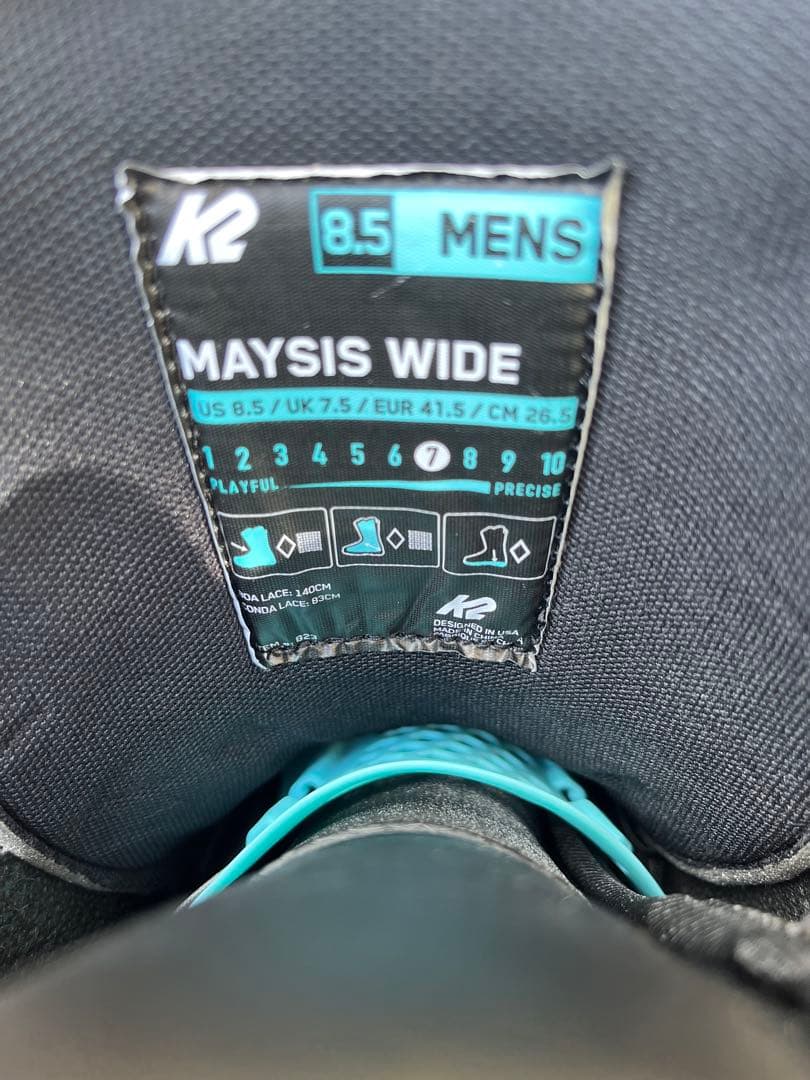 K2 maysis wideブーツ新品 スノーボード ケース付き　26.5cm