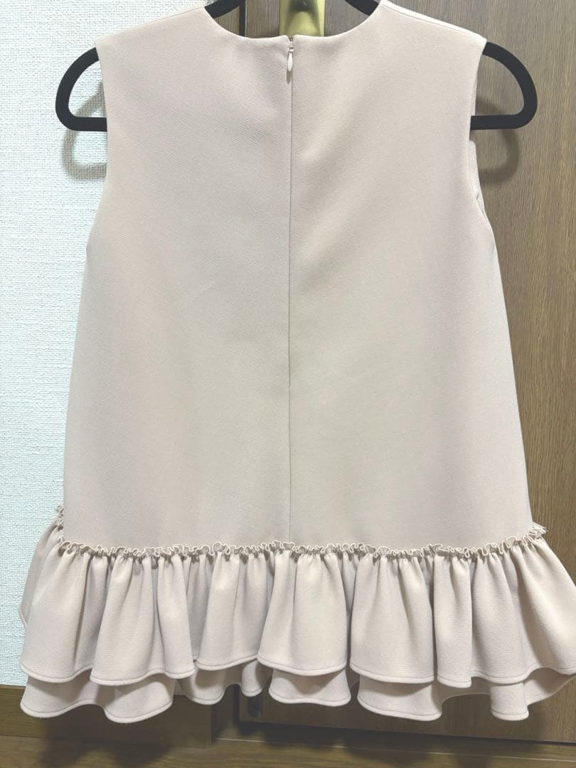 ヨーコチャン ダブルギヮザード パール ブラウス