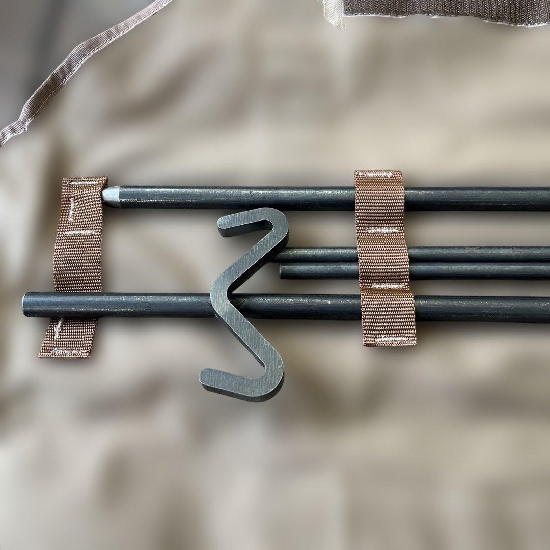 ソマビト SomAbito 焚き火パラレールハンガー ウインドブロック&ケース