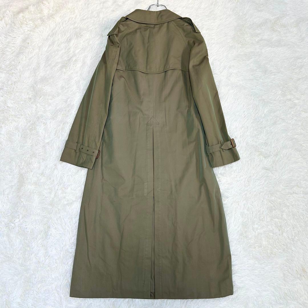 バーバリー トレンチコート ノバチェック 玉蟲色 レディース