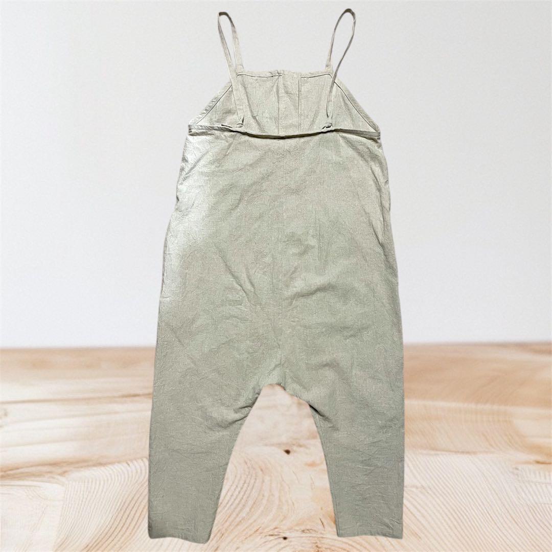kuroinu0909様専用)日本製SEAシー リネン混チャイナオーバーオール