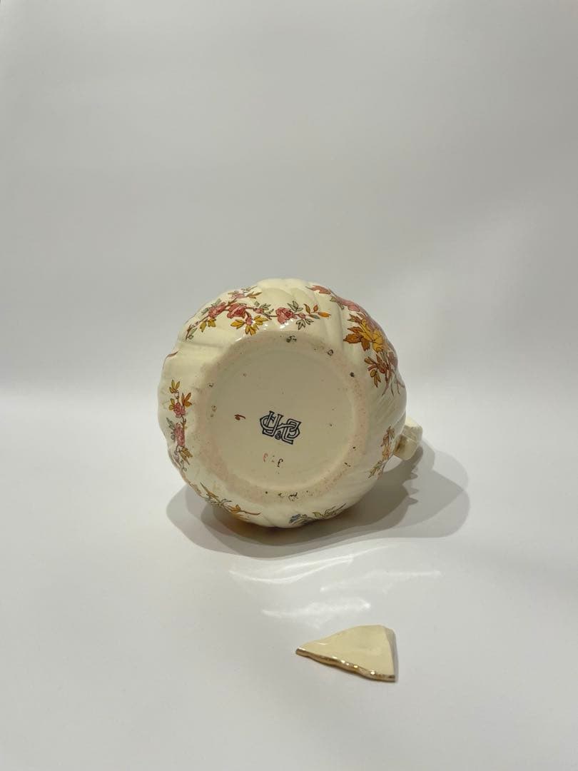 サルグミンヌ ルイ15世 ピッチャー U&C時代 割れあり 金継ぎ用 - メルカリ