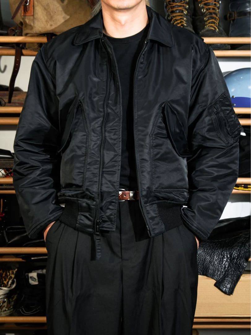 Sサイズ黒CWU45P初年度型復刻 MIL83388B フライトジャケット - メルカリ