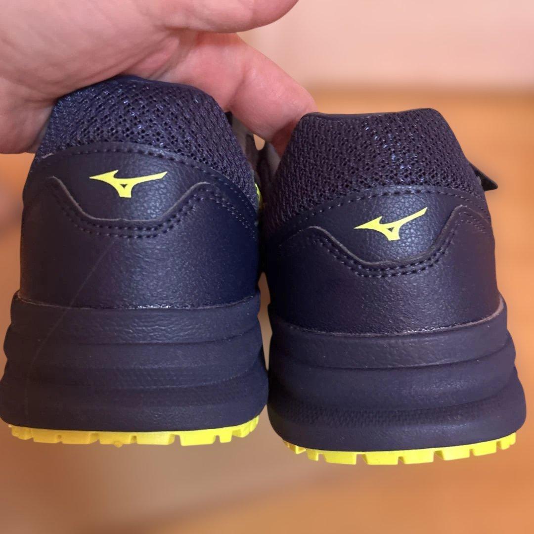Mizuno 安全靴 26.5cm ネイビー/イエロー