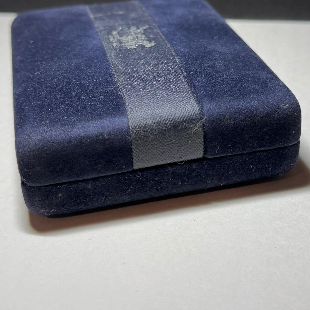 タグ付き未使用 バーバリー ネクタイピン カフス 3点セット ケース