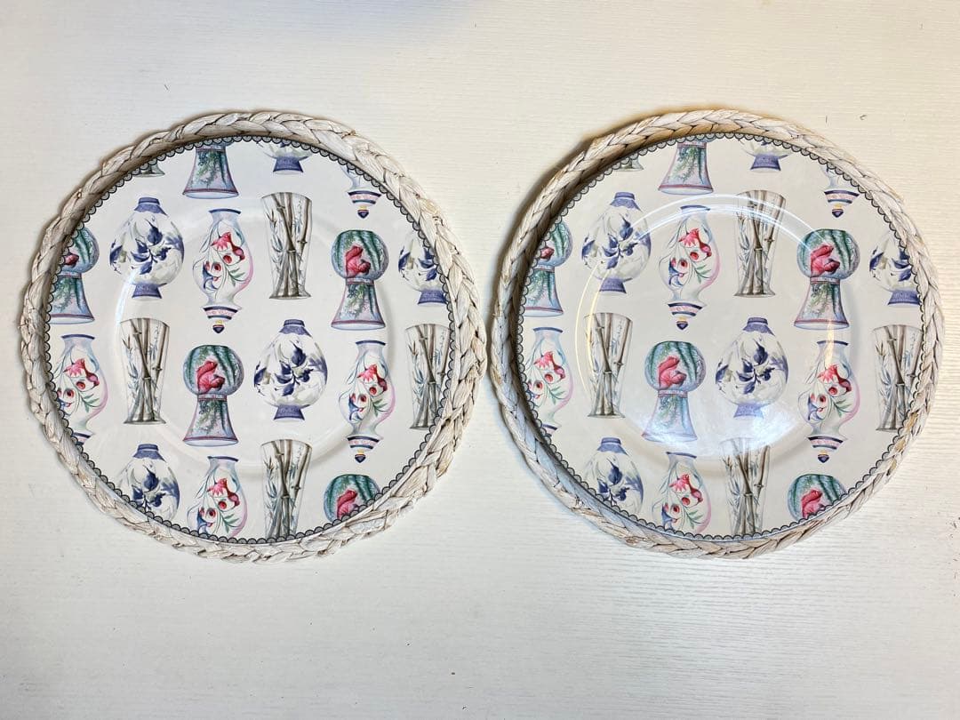 kgka様専用✨円形ランチョンマット（各2枚）8色セット/プレート2枚