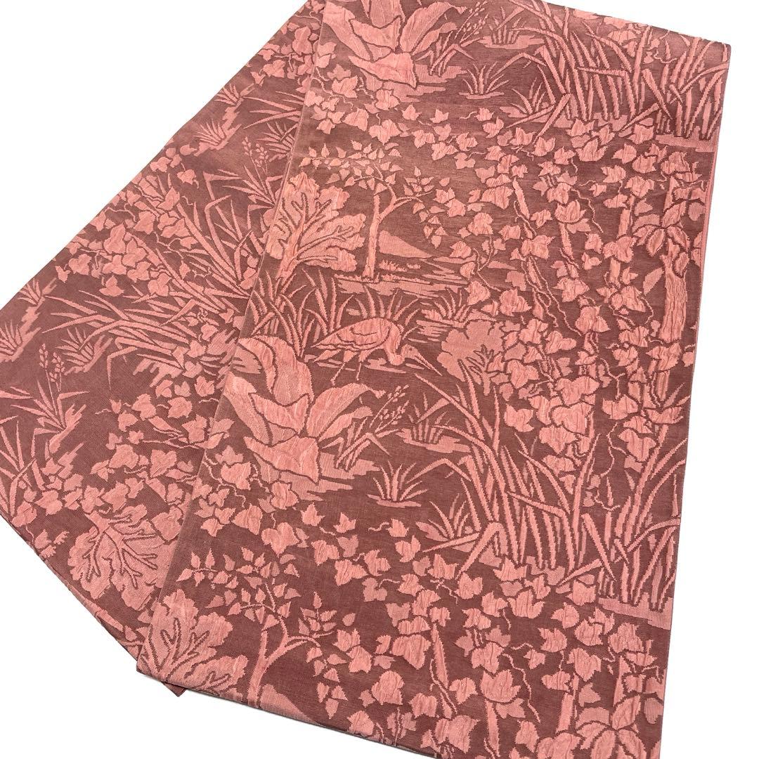 専用 V6897 ○渡文織物謹製 纐纈 高級 正絹 全通 袋帯 - メルカリ