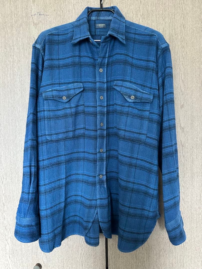 新品 MAATEE&SONS 別注 ハナコン カシミヤネルシャツ - メルカリ