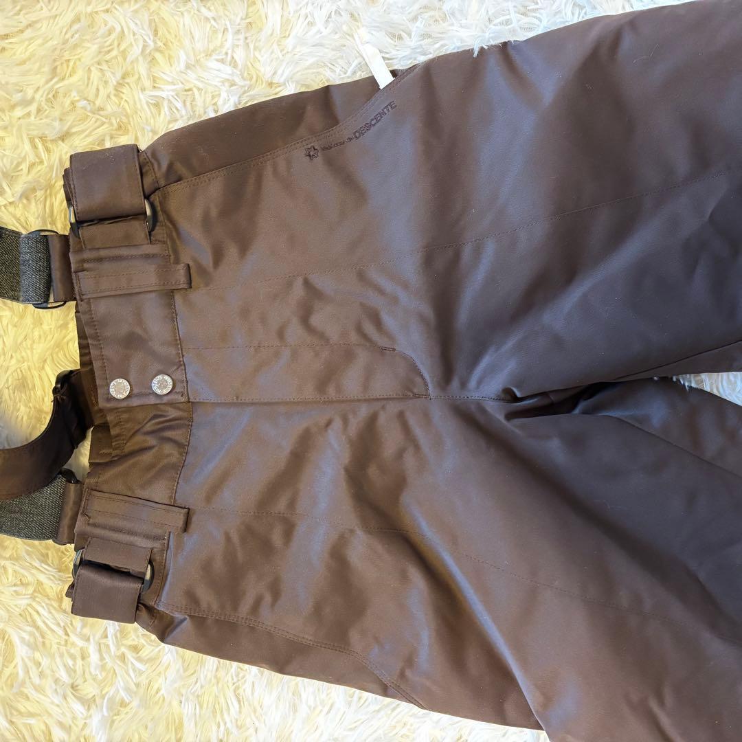 美品】DESCENTEデサント レディース スキーウェア サイズ7 白茶 - メルカリ