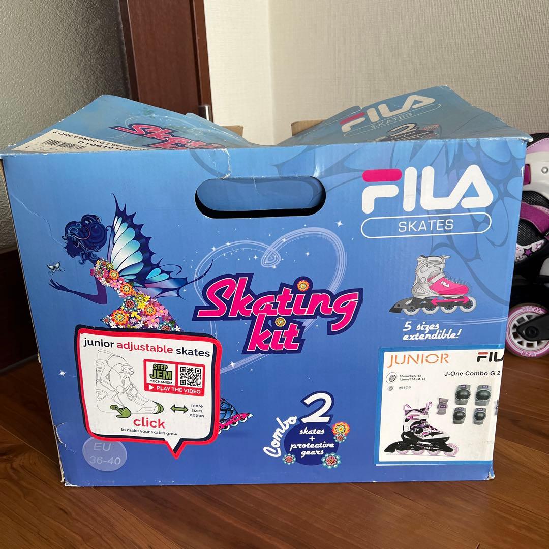 FILA☆フィラ☆インラインスケート☆ローラーブレード☆22.5-25.5cm