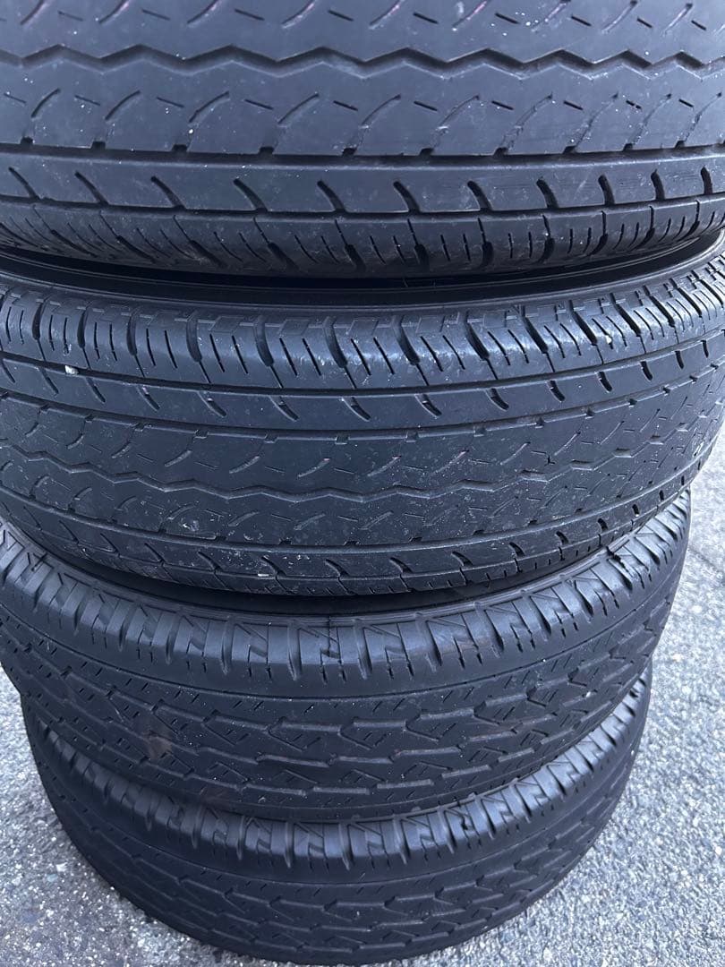 た*る様 送料込 キャラバン プロスタイル 純正ホイール 2021年製 195