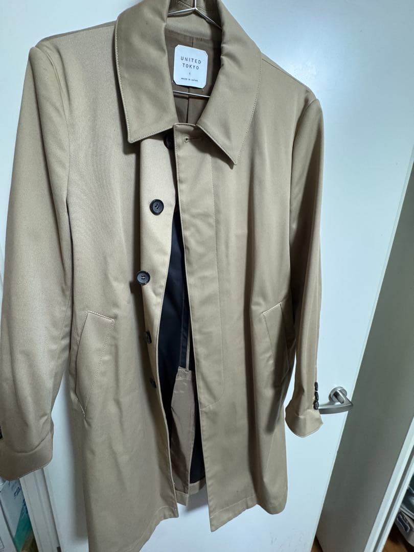 ベージュ トレンチコート（UNITED TOKYO） - メルカリ