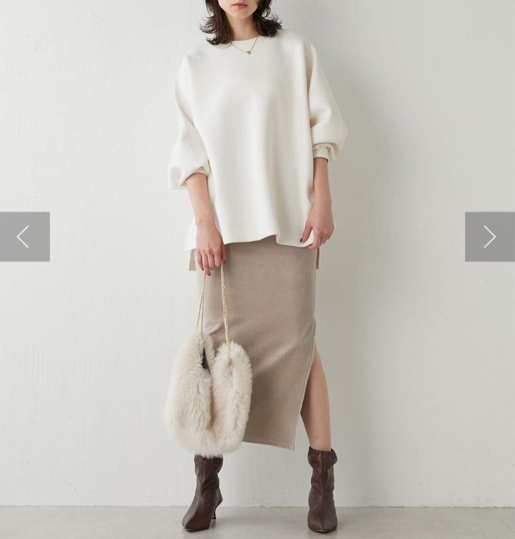 23AW•美品】ウィムガゼット ダンボールプルオーバー オフホワイト 定番