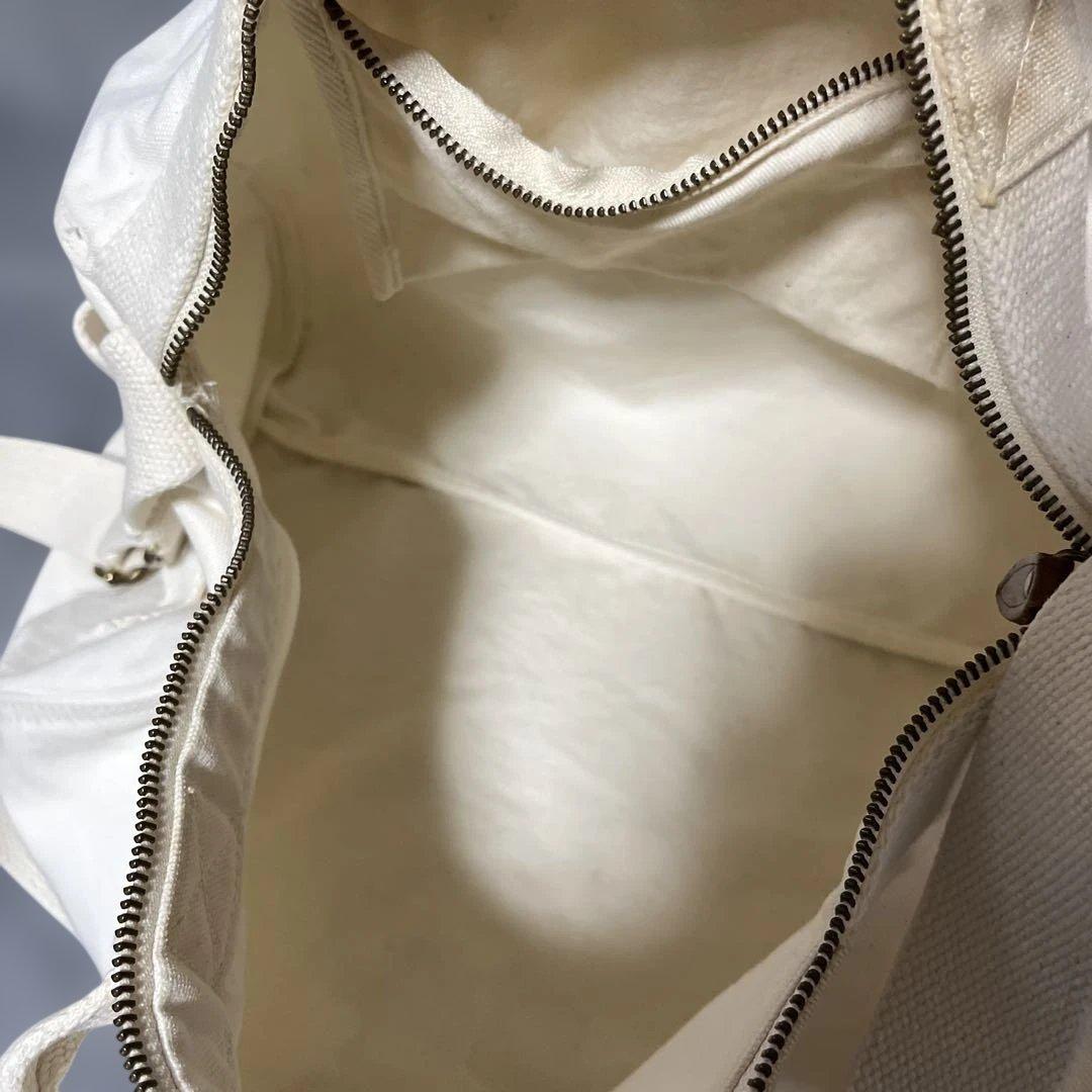 希少✨ポロラルフローレン 2way キャンバス ベア ボストン ホワイト白