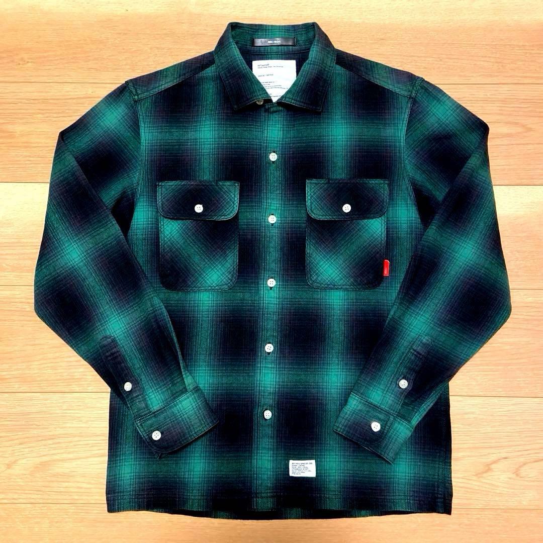 超希少品！WTAPS ダブルタップス VATOS L/S/GREEN オンブレ - メルカリ