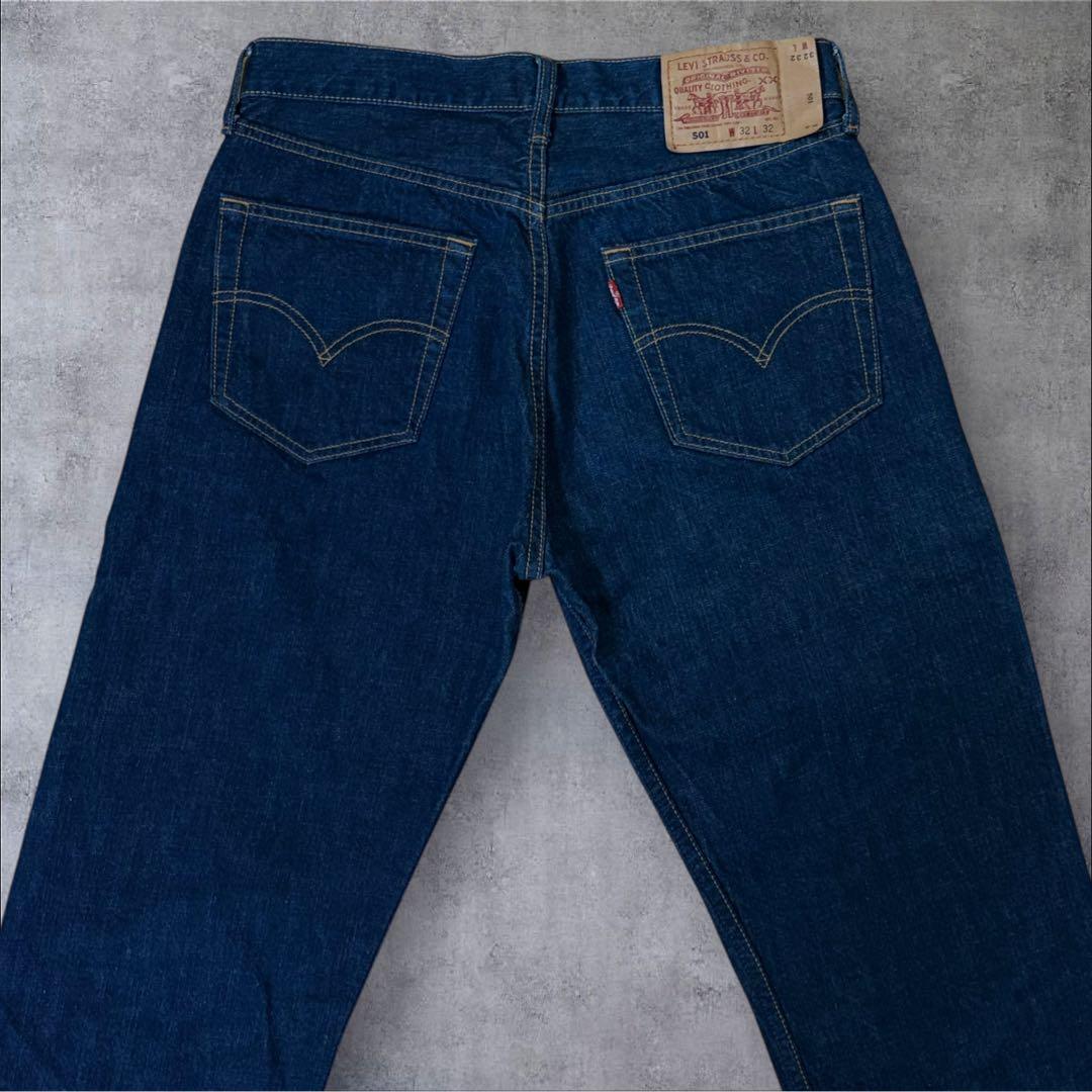 00s リーバイス フィリピン製 濃紺 美品 501デニム 04年製 W32 - メルカリ