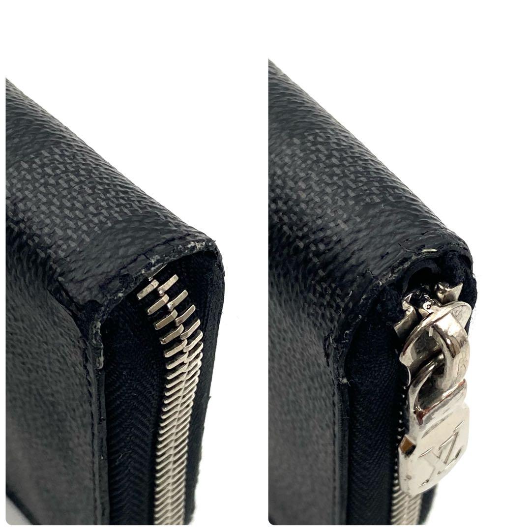 ルイヴィトン 新型 ダミエグラフィット ジッピーウォレット ヴェル