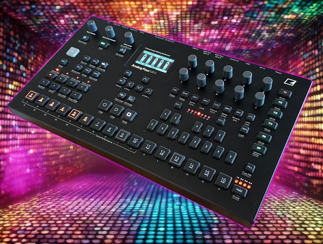 Elektron Analog Four MKII 未開封 新品級 最終価格 elektron Analog Four mk2【中古商品】 エレクトロン 【 梅田茶屋町店