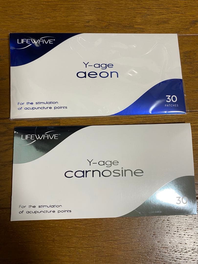 LifeWave Y-age aeon & carnosine 各30枚 LIFEWAVE aeon＜ イオン ＞ | ライフウェーブパッチ等健康グッズ販売