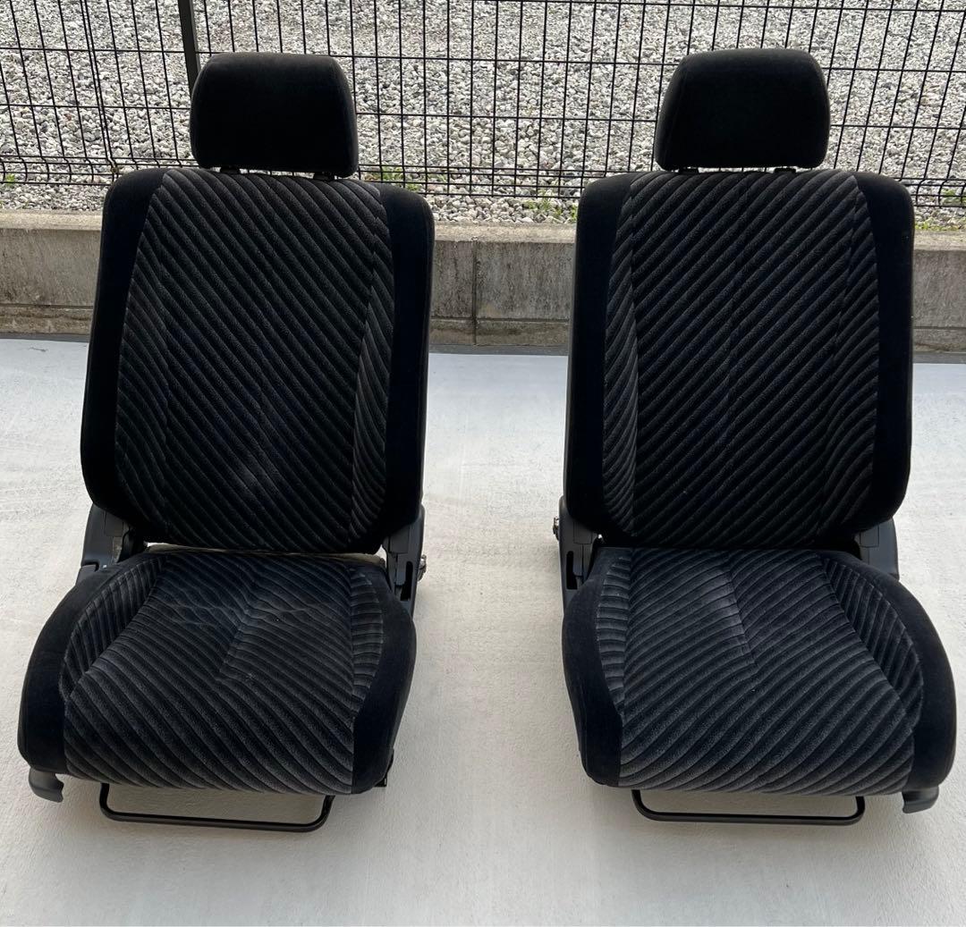 jzx100 ツアラーV前期 純正シート 運転席 助手席 2脚 - メルカリ