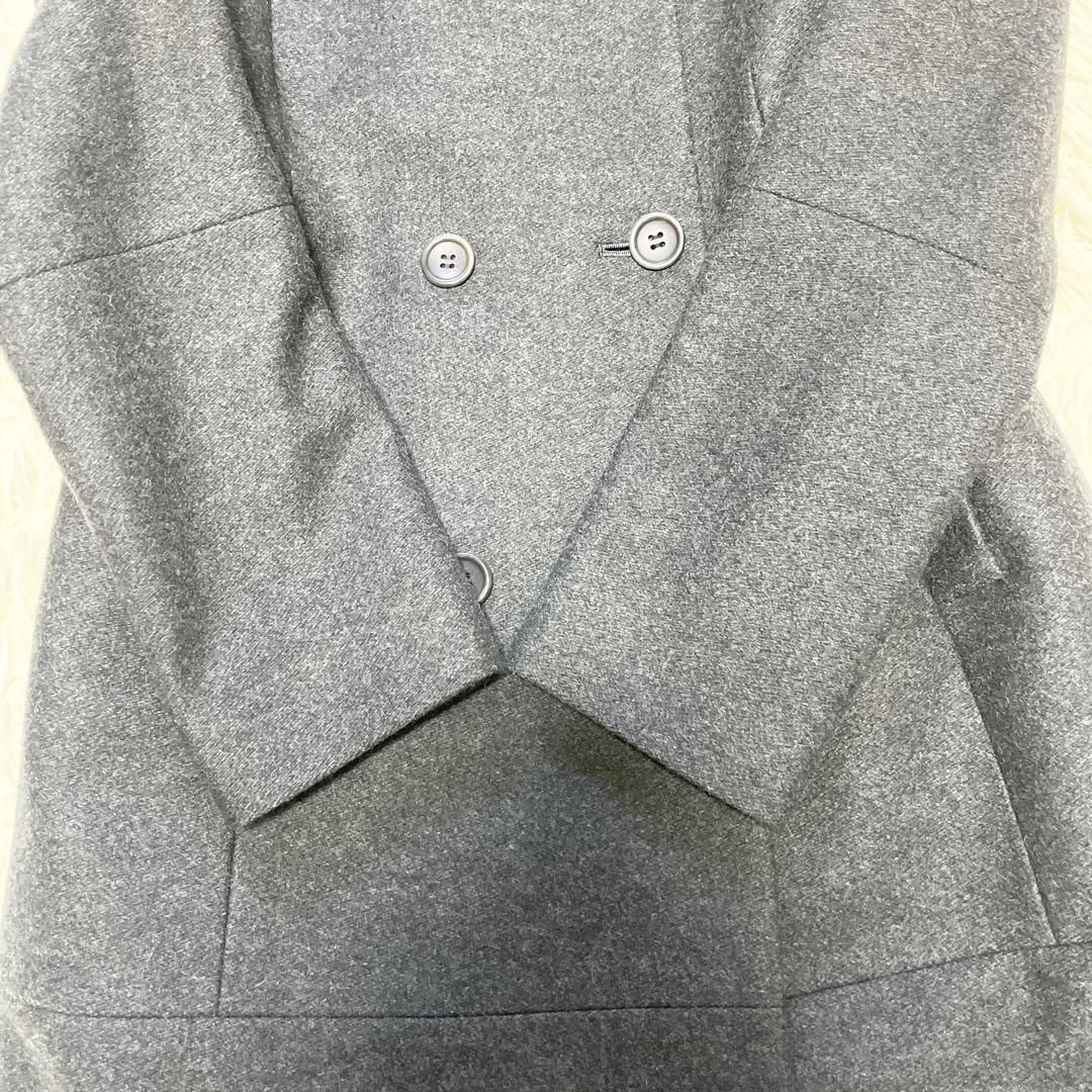 131【極美品】希少 theory セオリー コート ダブル ウール混 - メルカリ