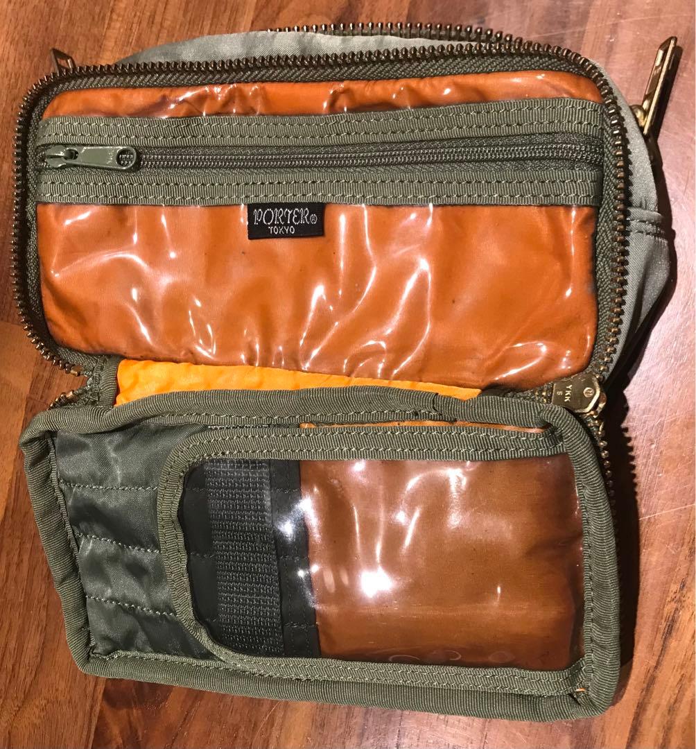 プレミア必至 超貴重 廃盤 ポーター タンカー コスメポーチ セージ