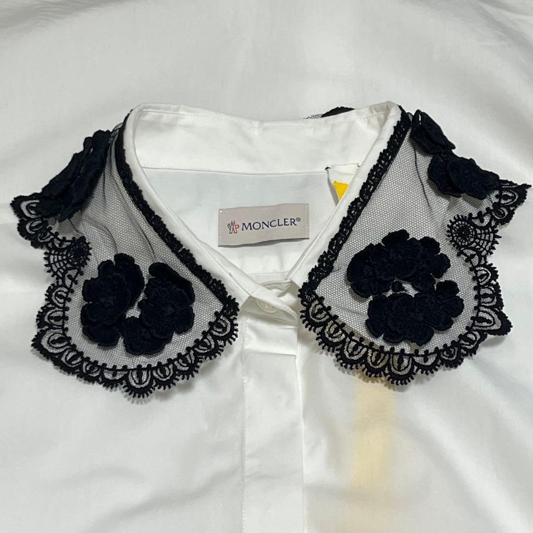 即完売注意】 モンクレール シモーネロシャ パールロゴ レース